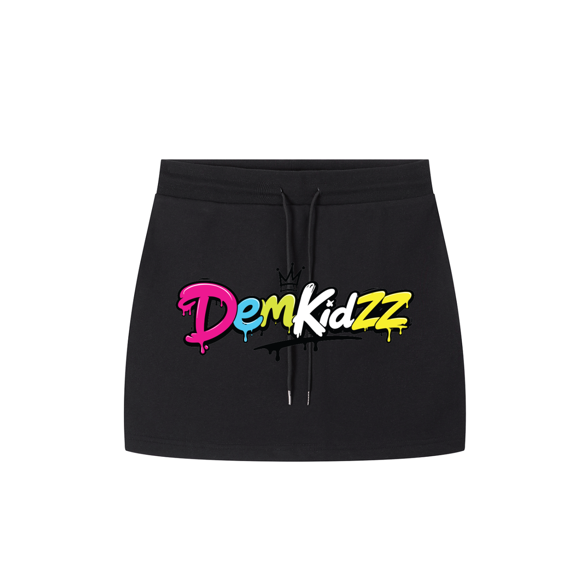 Women's Elastic-Waist Drawstring Skirt | DemKidZZ