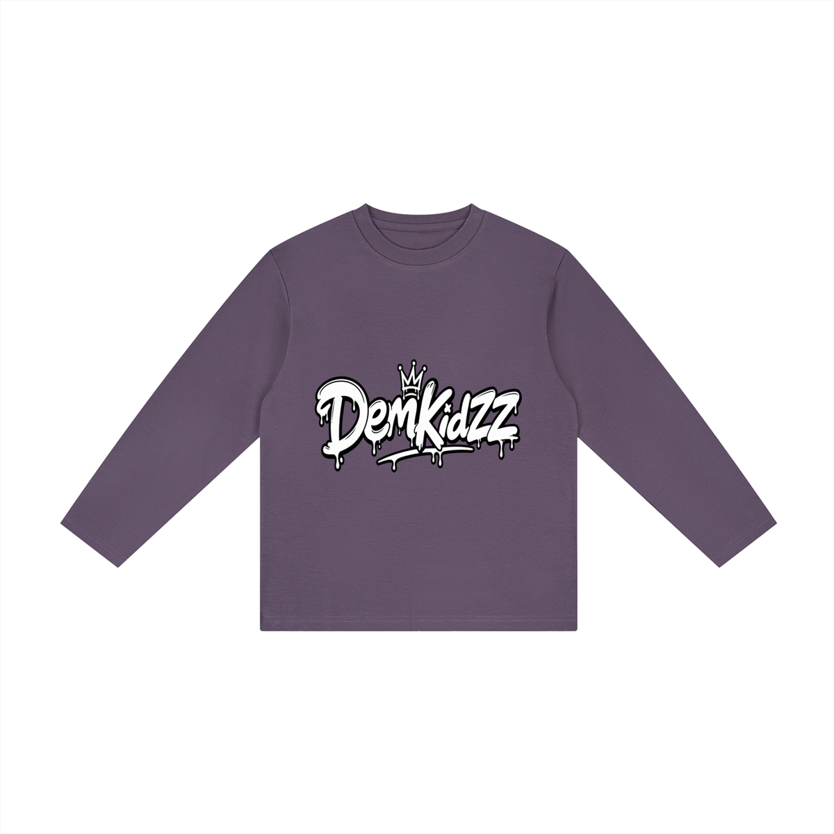 Kid's Drop Shoulder Long Sleeve T-Shirt