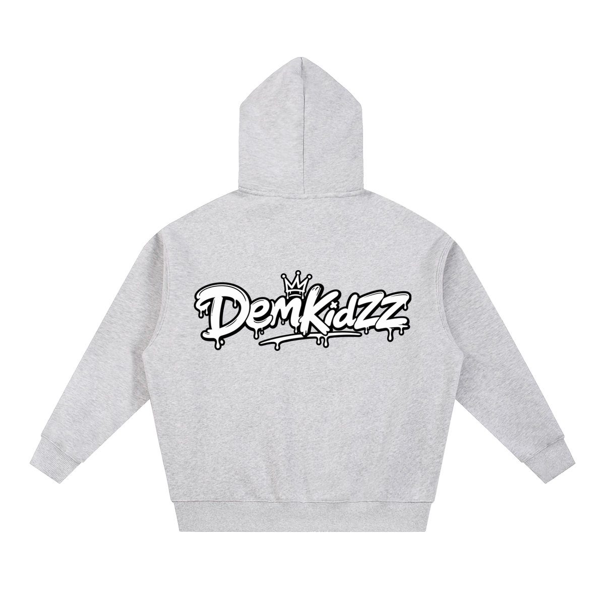 Oversized Boxy Fleece Zip Hoodie | DemKidZZ