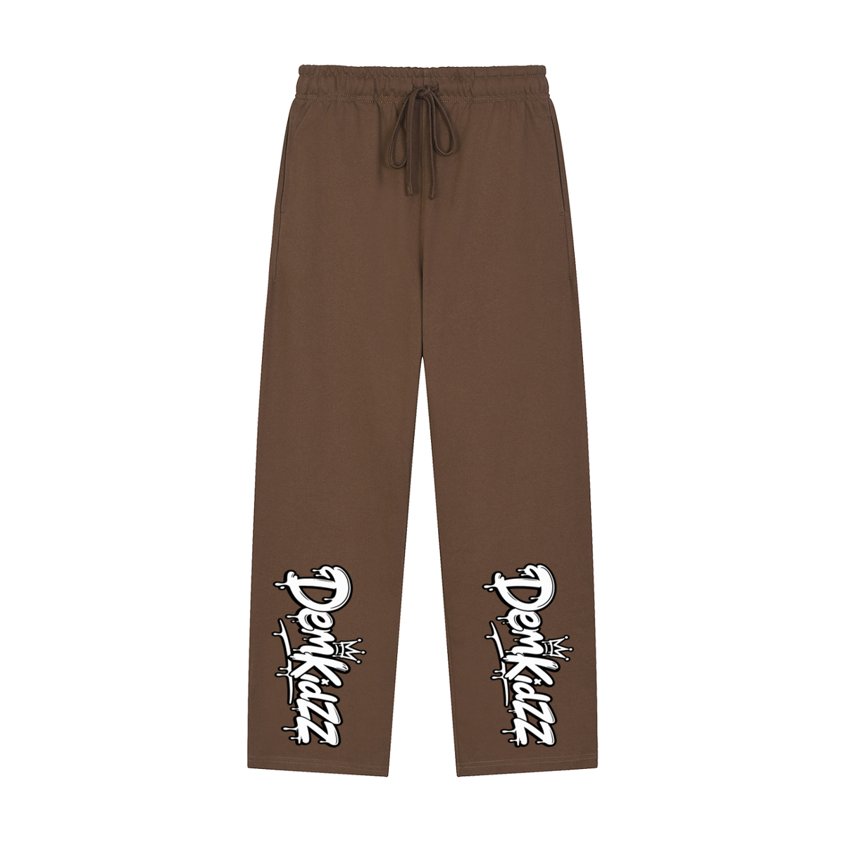 Solid-Color Straight-Leg Sweatpants | DemKidZZ
