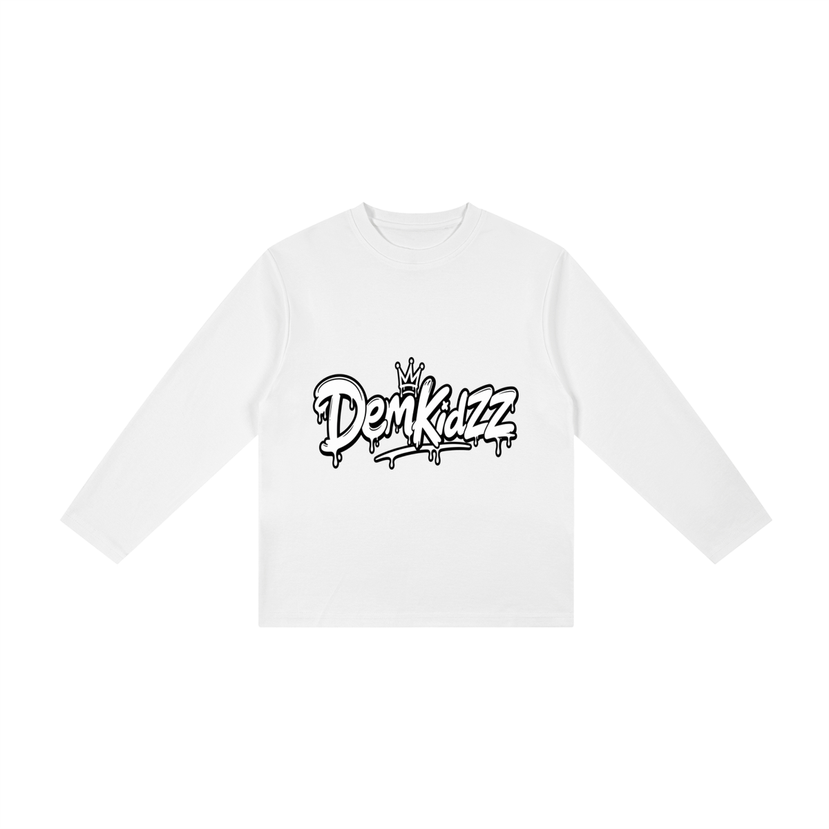 Kid's Drop Shoulder Long Sleeve T-Shirt