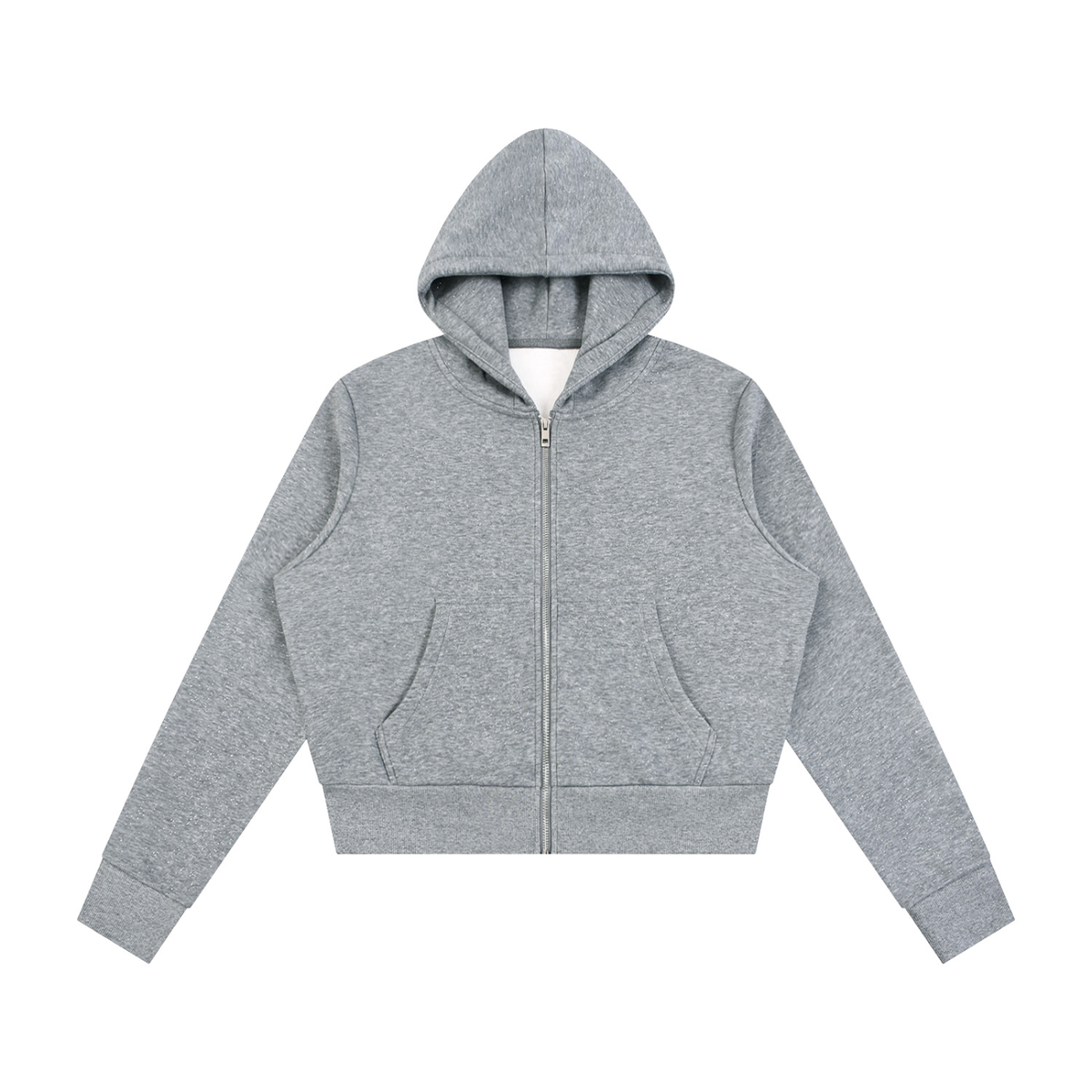 Women's Sparkle Fleece Zip-Up Hoodie | DemKidZZ