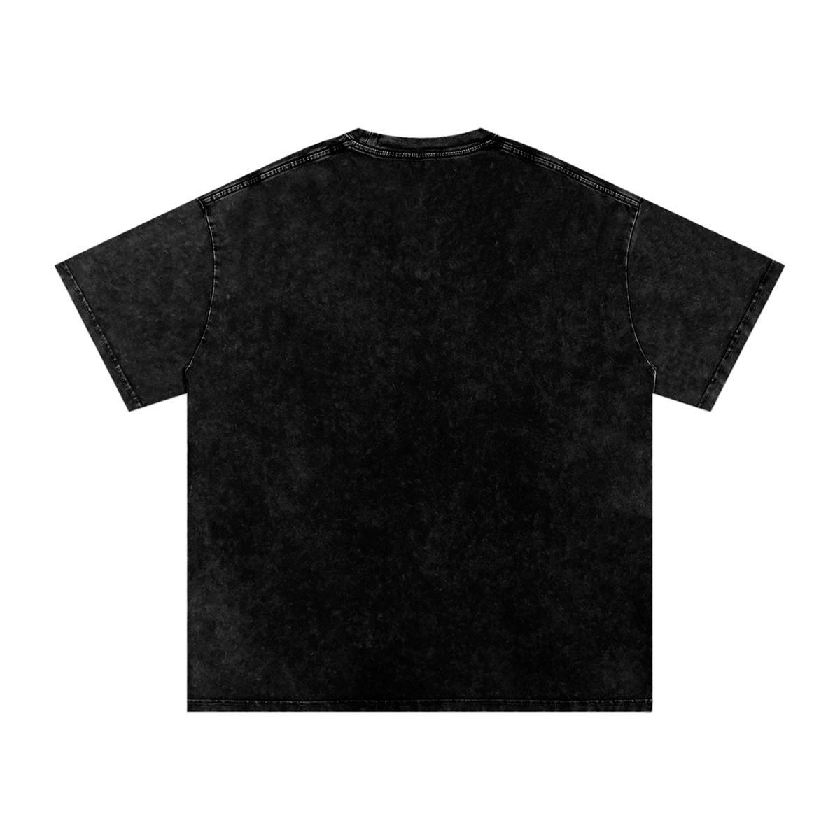 Snow-Washed Oversized Cotton T-Shirt | DemKidZZ