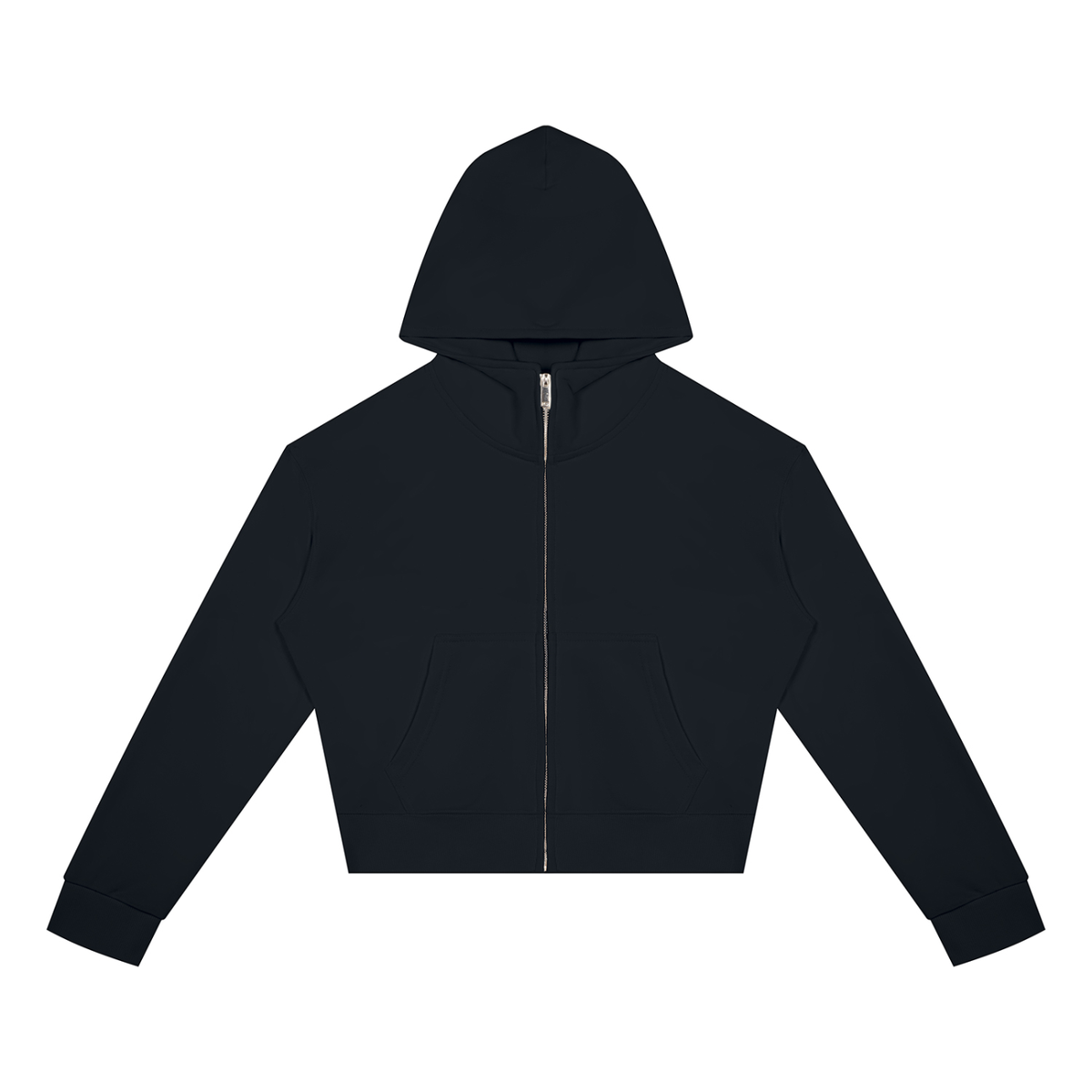 Women's Cropped Full-Zip Hoodie | DemKidZZ