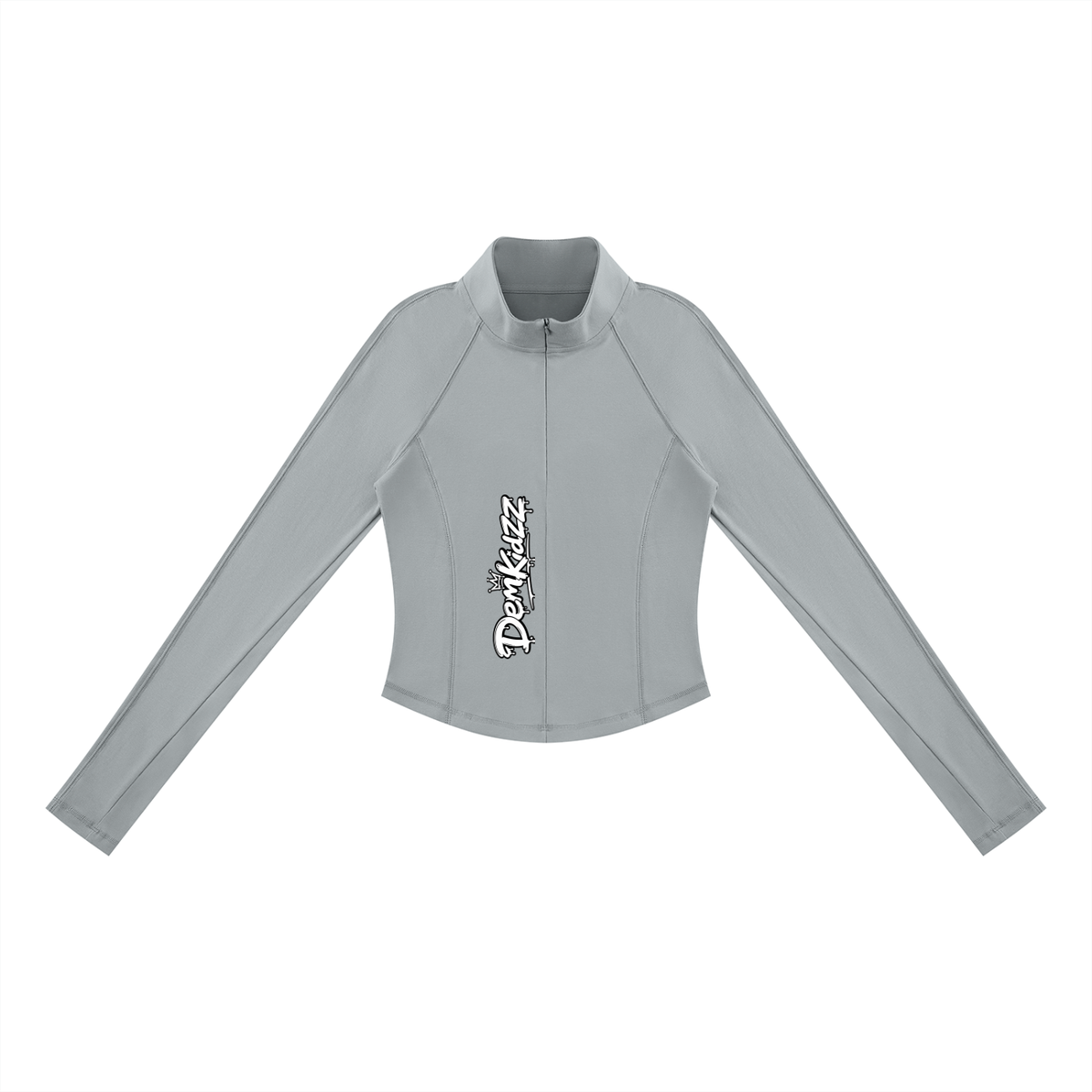 Women's Quarter-Zip Long-Sleeve Yoga Top | DemKidZZ