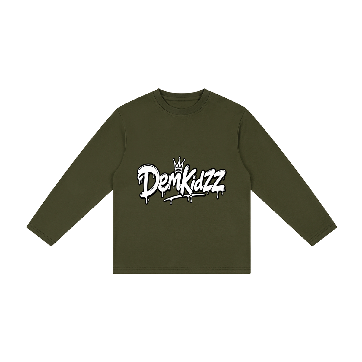 Kid's Drop Shoulder Long Sleeve T-Shirt