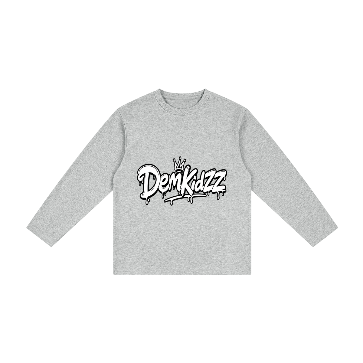 Kid's Drop Shoulder Long Sleeve T-Shirt