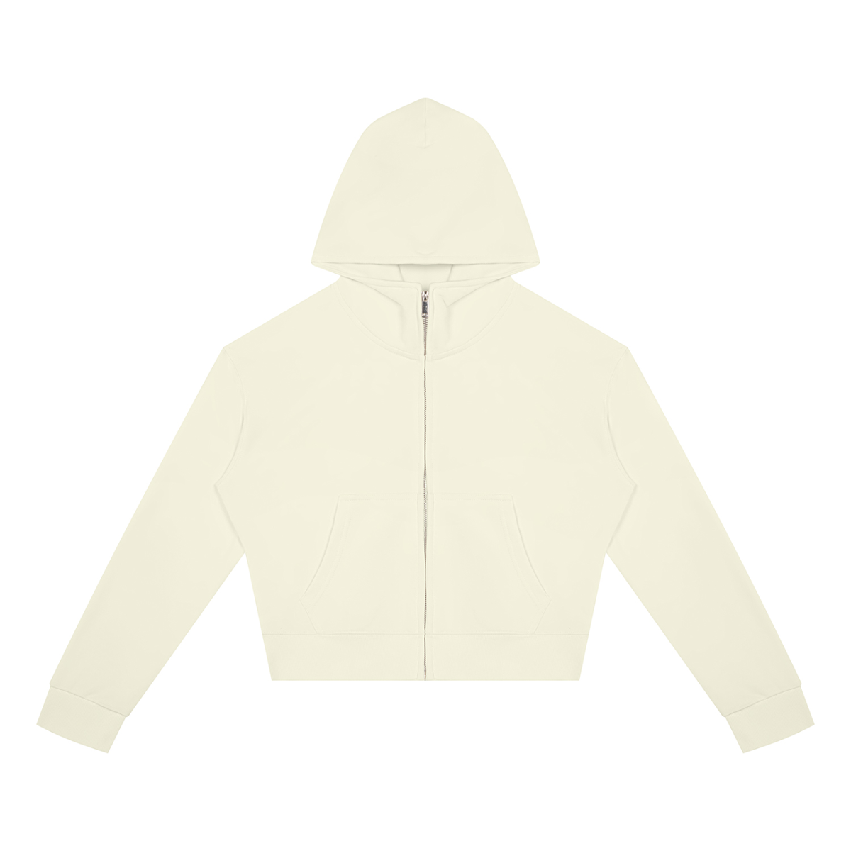 Women's Cropped Full-Zip Hoodie | DemKidZZ