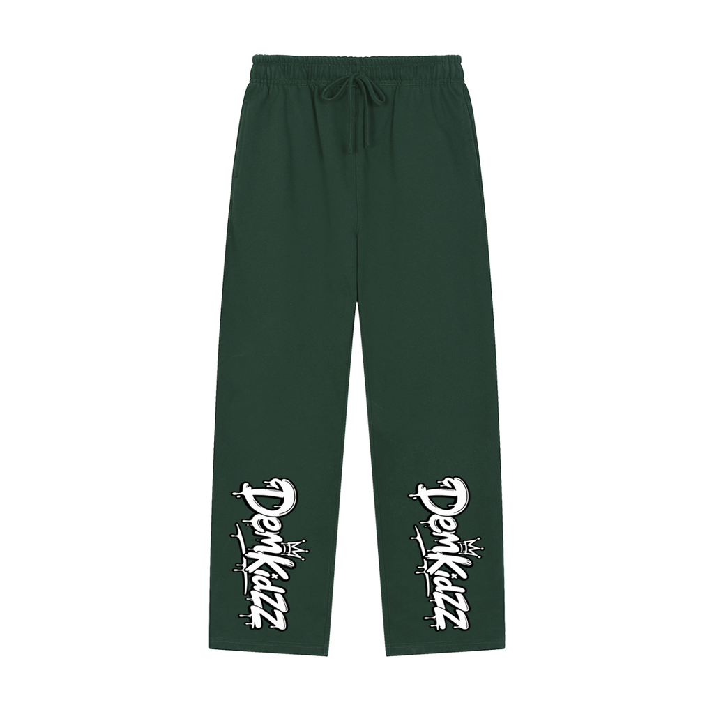 Solid-Color Straight-Leg Sweatpants | DemKidZZ