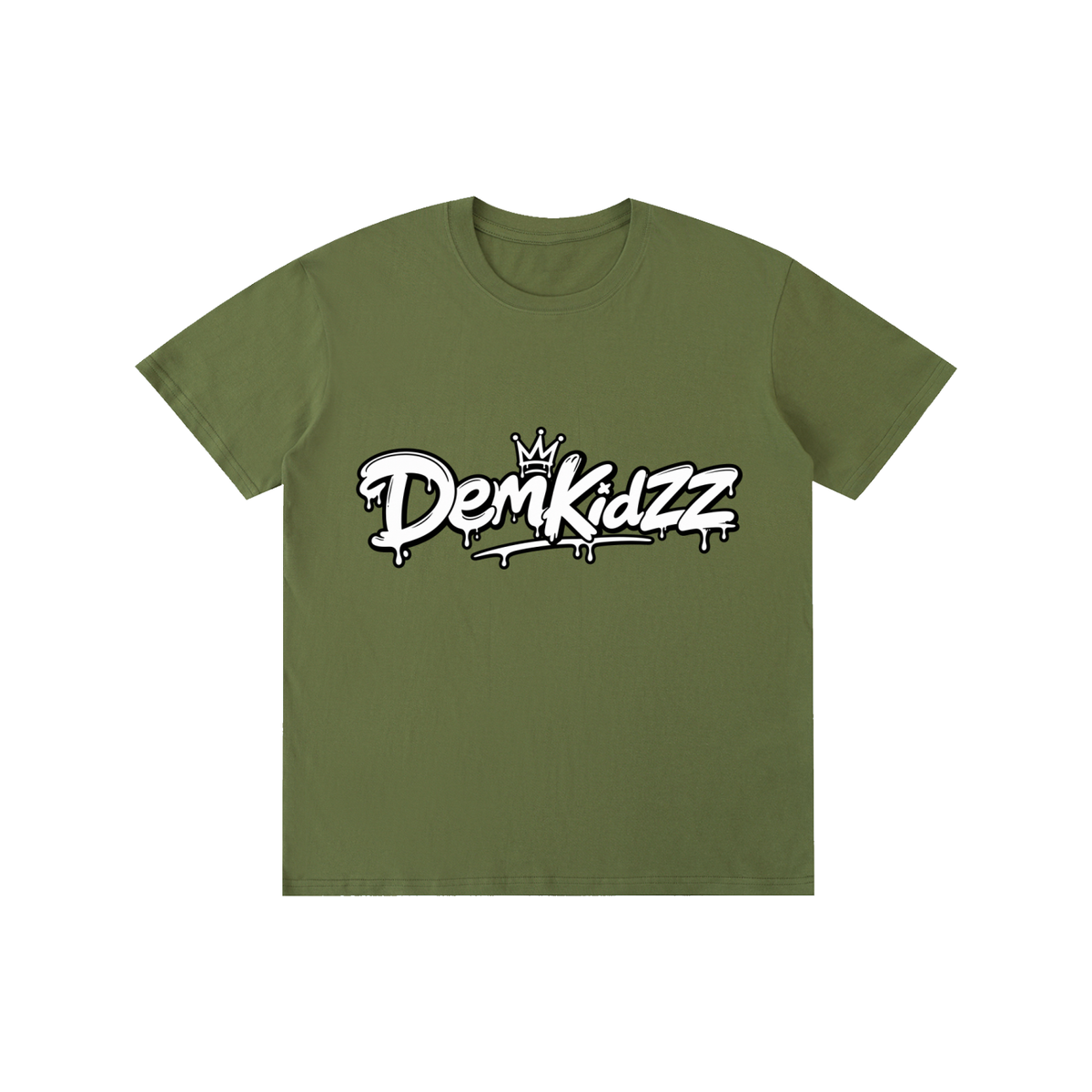Classic 100% Cotton Crewneck T-Shirt | DemKidZZ