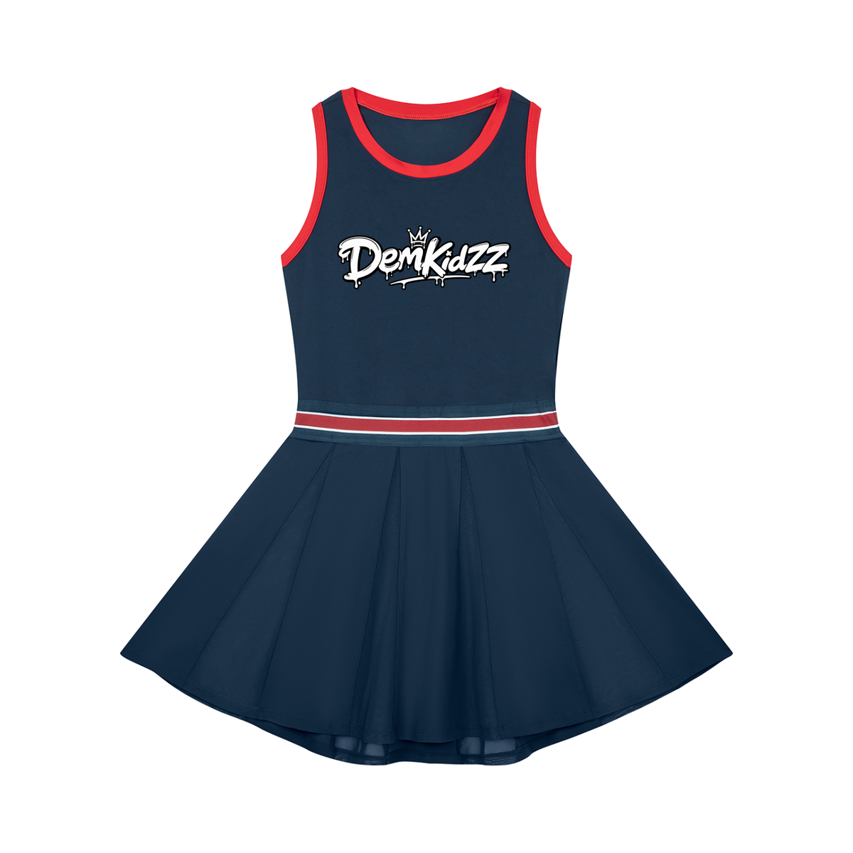 Women's Colorblock A-Line Sleeveless Dress | DemKidZZ