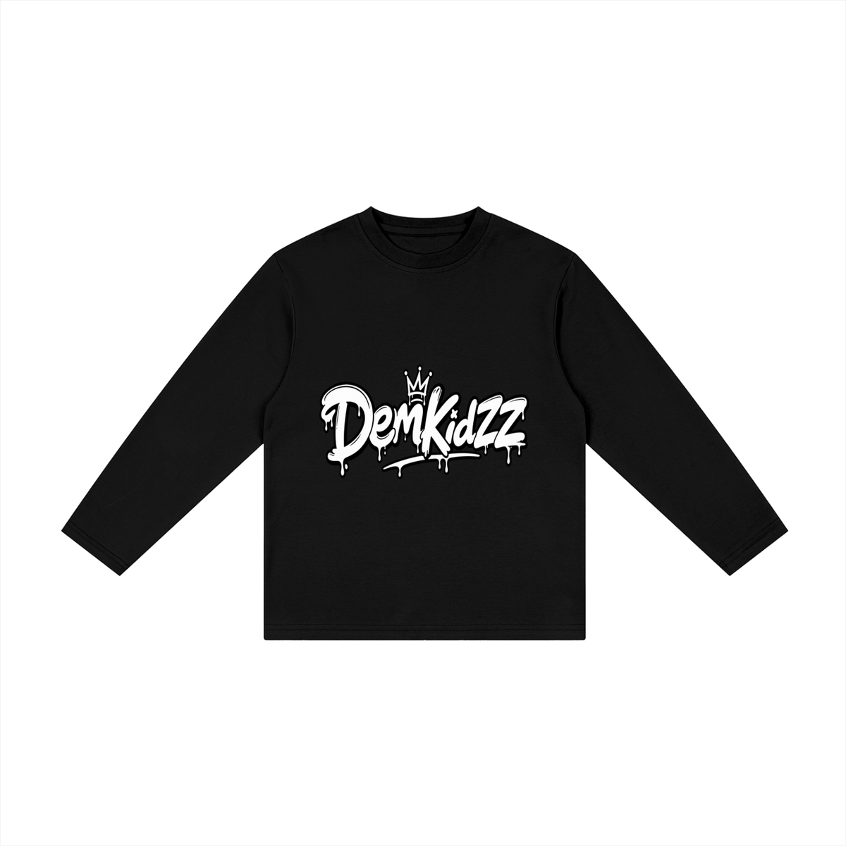 Kid's Drop Shoulder Long Sleeve T-Shirt