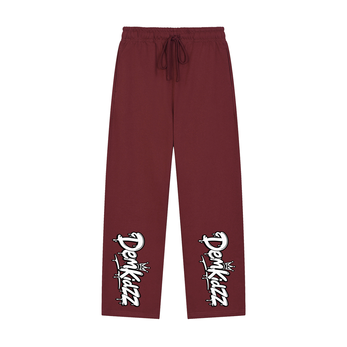 Solid-Color Straight-Leg Sweatpants | DemKidZZ