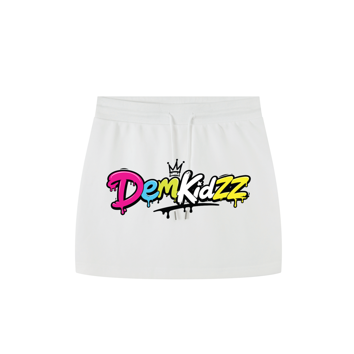 Women's Elastic-Waist Drawstring Skirt | DemKidZZ