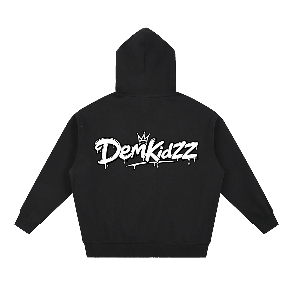 Oversized Boxy Fleece Zip Hoodie | DemKidZZ