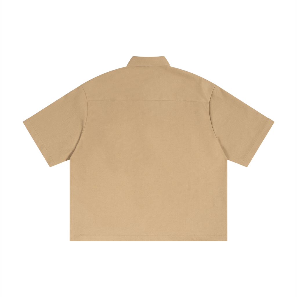 Unisex Boxy Heavyweight Short-Sleeve Shirt | DemKidZZ