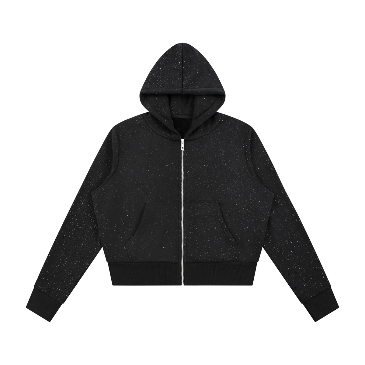 Women's Sparkle Fleece Zip-Up Hoodie | DemKidZZ