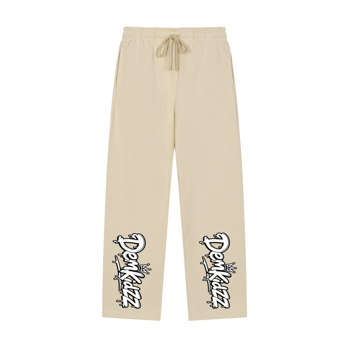 Solid-Color Straight-Leg Sweatpants | DemKidZZ
