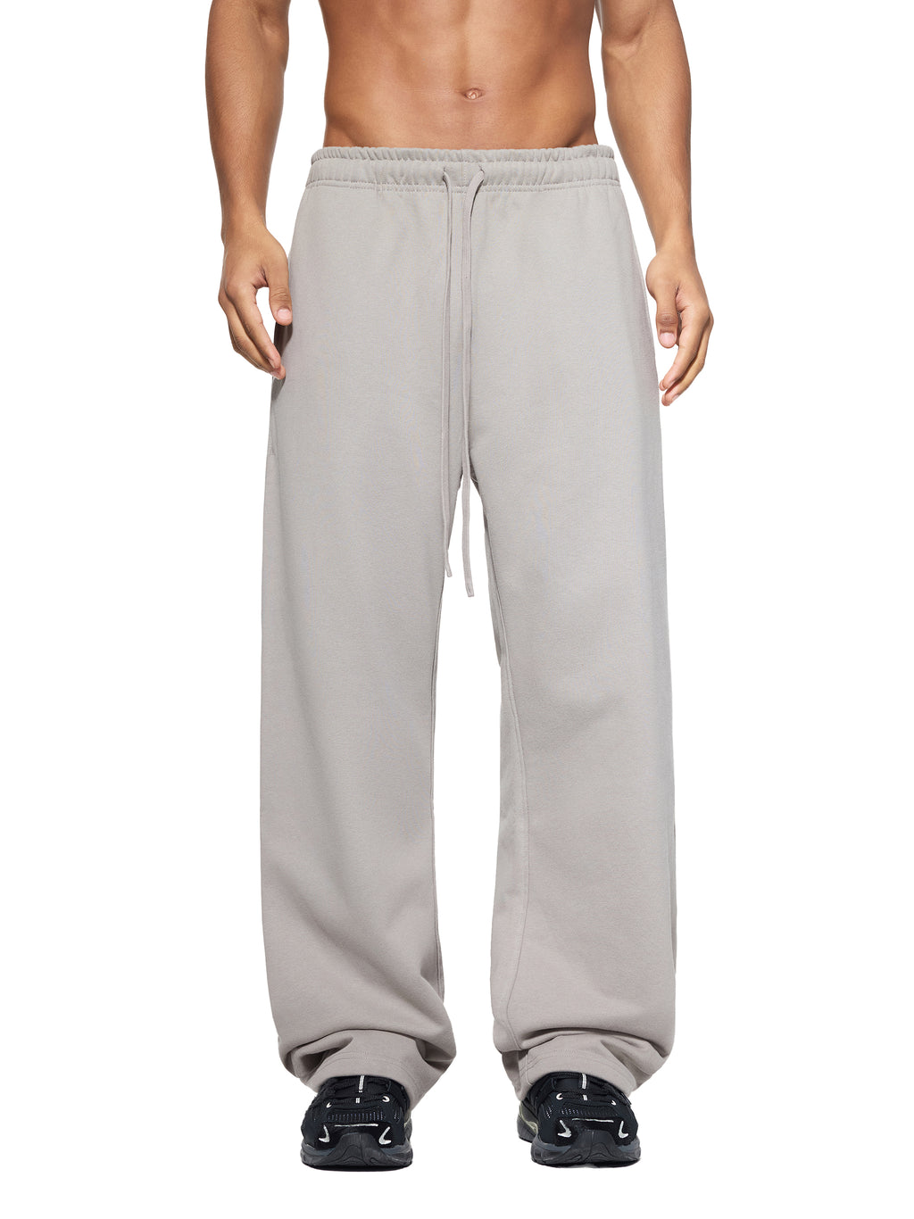 Solid-Color Straight-Leg Sweatpants | DemKidZZ