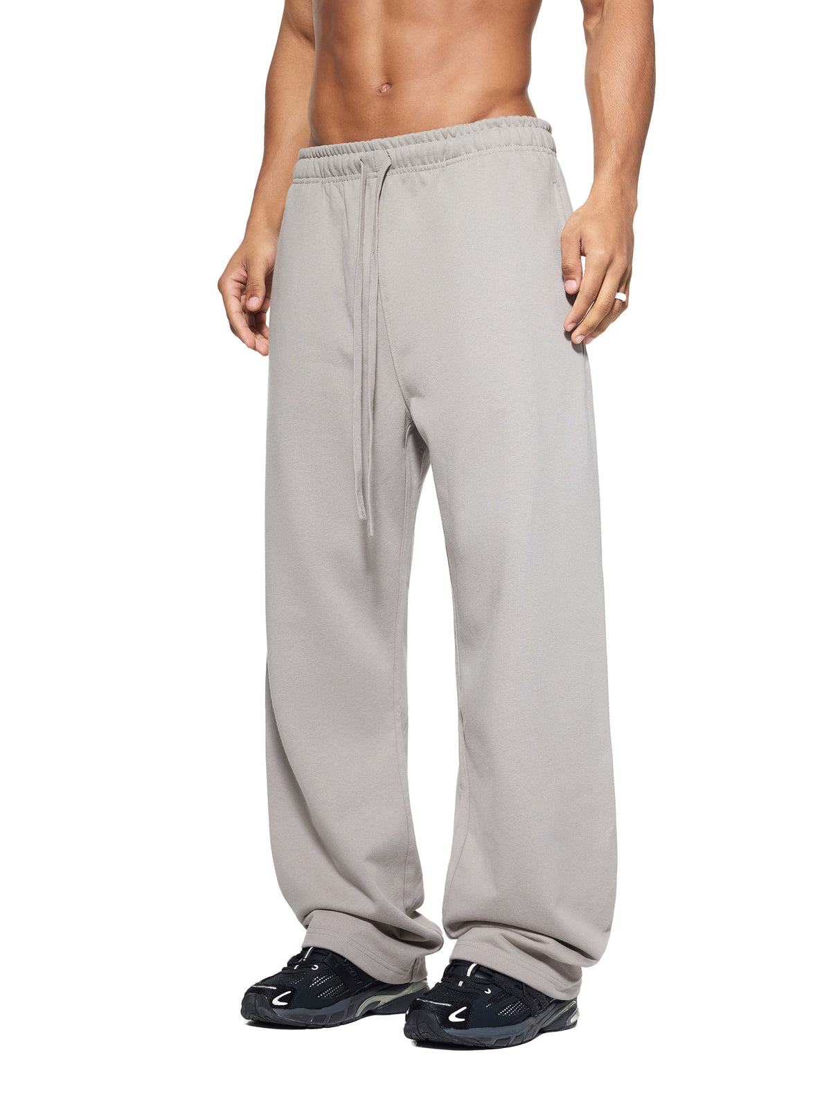Solid-Color Straight-Leg Sweatpants | DemKidZZ