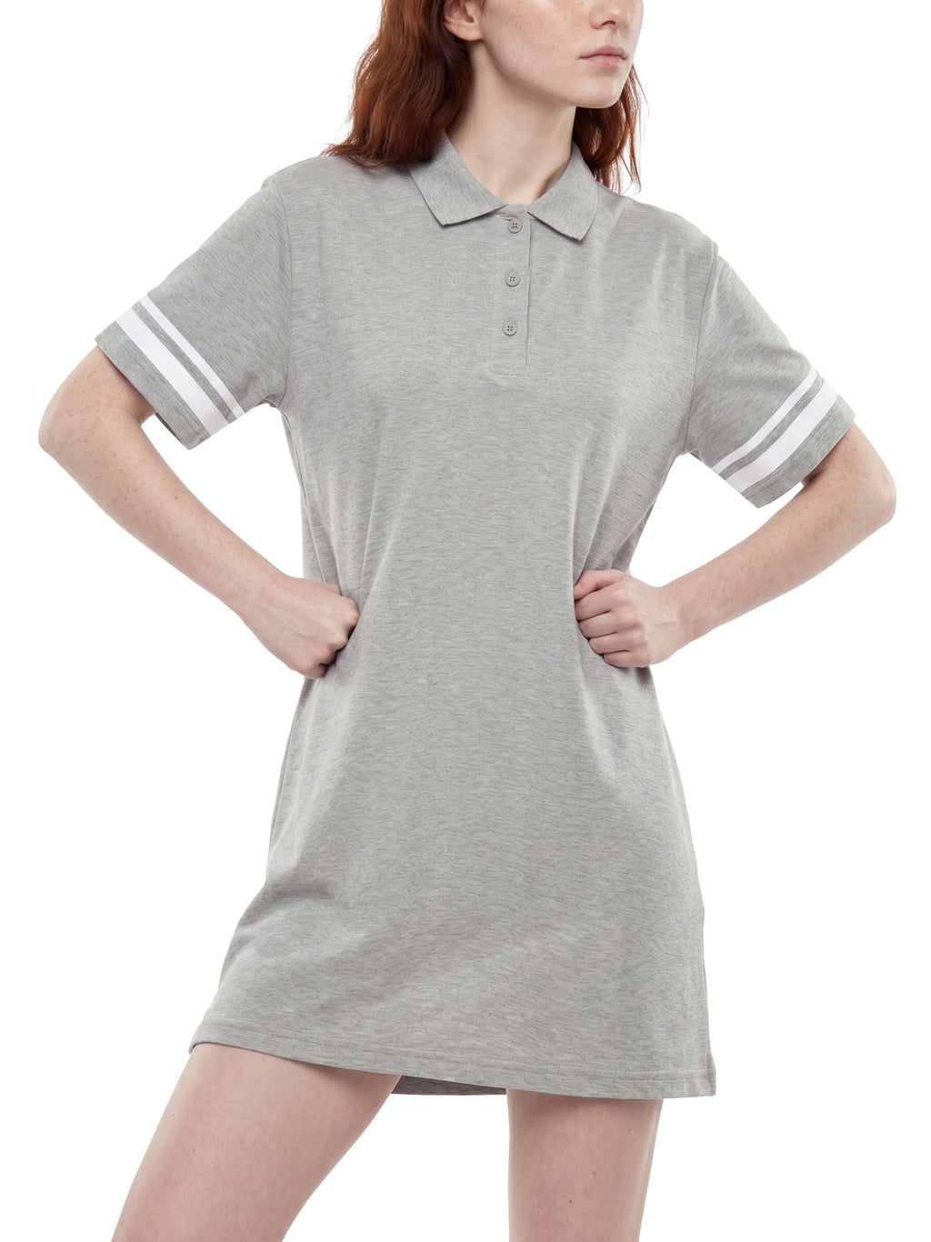 Women's Striped Colorblock Polo Dress | DemKidZZ
